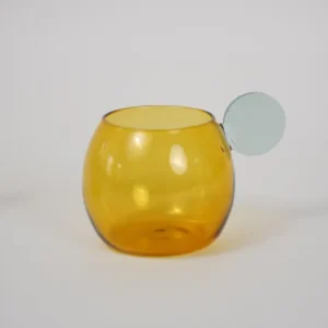 Light Amber Borosilicate Coffee Cup