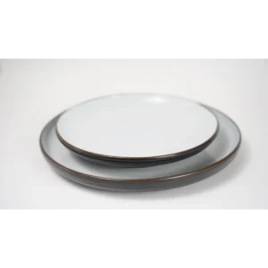 Black and White Dinner Plate