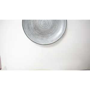 Light Blue Spiral Small Plates