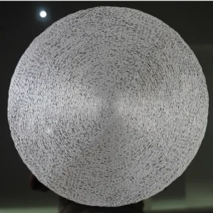 Round Star Silver Sous-Plats